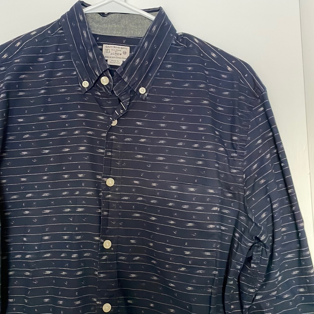 Navy Button Down - image 1